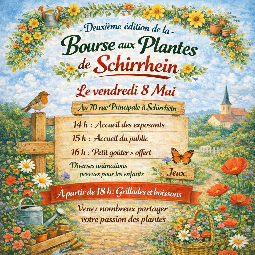Schirrhein - Bourse aux plantes